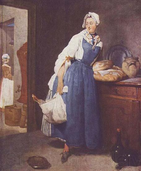 Jean Simeon Chardin Die Besorgerin France oil painting art